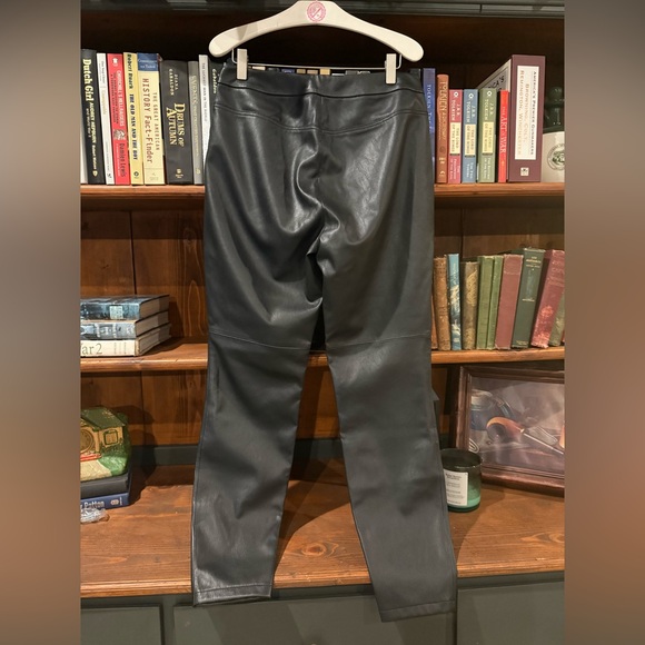 Hugo Boss Black Leather Pants | NWT Genuine Leather Slim Fit Trousers - Picture 3 of 6